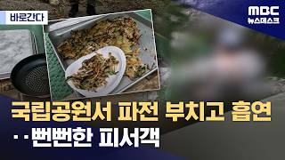 [바로간다] 취사·흡연·야영 금지 국립공원‥"몰랐어요, 봐주세요" 올여름도 여전 (2026.07.25/뉴스데스크/MBC)
