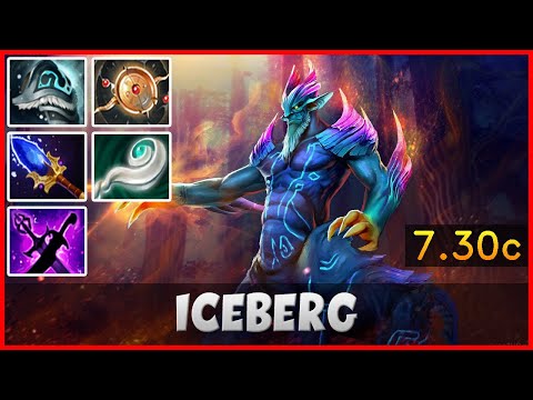 Iceberg | Leshrac MID vs Windranger | Dota 2 Pro Gameplay - Patche 7.30c