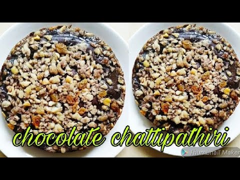 Simple chocolate chattippathiri 🍮🥞🥞