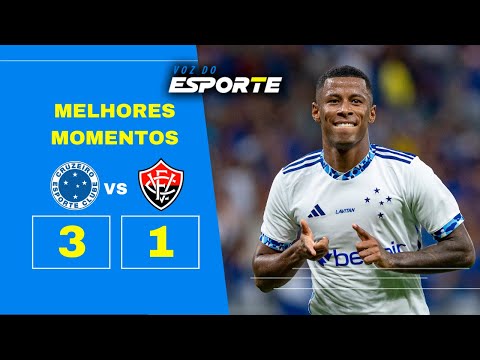 SOB NOVA DIREÇÃO!! CRUZEIRO 3 X 1 VITÓRIA - MELHORES MOMENTOS | 4ª RODADA 28/04 - BRASILEIRÃO