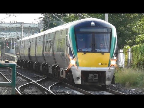Irish Rail 22000 Class Intercity Train 22317 - Kilbarrack Station, Dublin