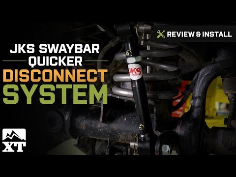 Jeep Wrangler (2007-2017 JK) JKS Front Swaybar Quicker Disconnect System Review & Install