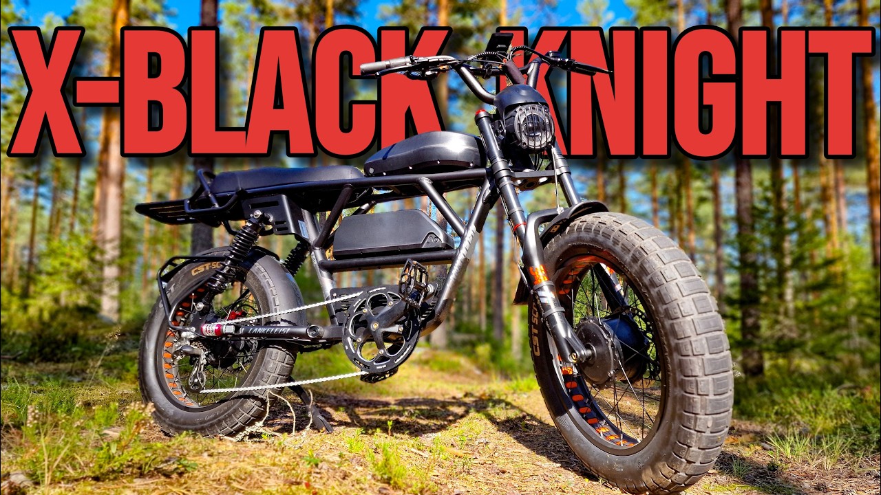 My new favorite cruiser e-bike! Introducing the Lankeleisi X-Black Knight