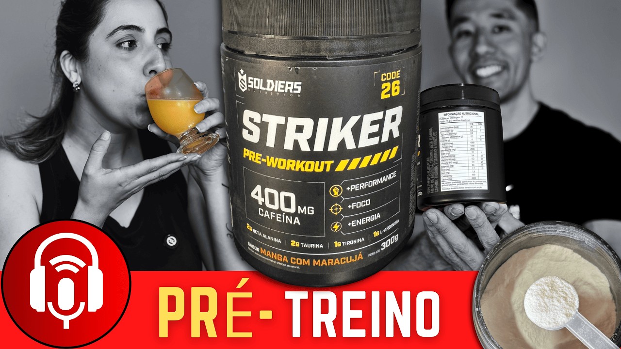Miniatura da avaliação em vídeo de Kit Suplementação Soldiers Nutrition Creatina 300g e Pré-Treino Blueberry 300g