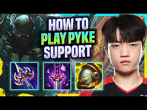 LEARN HOW TO PLAY PYKE SUPPORT LIKE A PRO! - T1 Keria Plays Pyke Support vs Rakan! | Season 2023