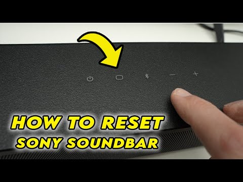 How to Reset Your Sony Soundbar (3 Ways)