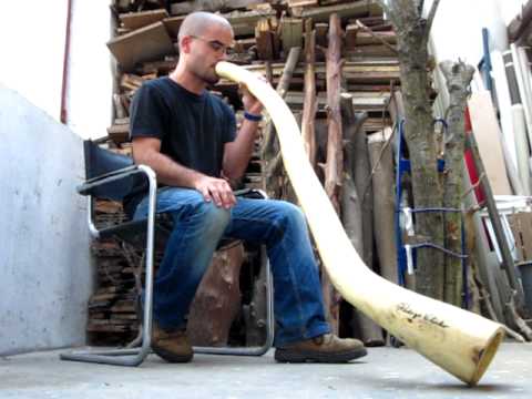 Linden Didgeridoo in F