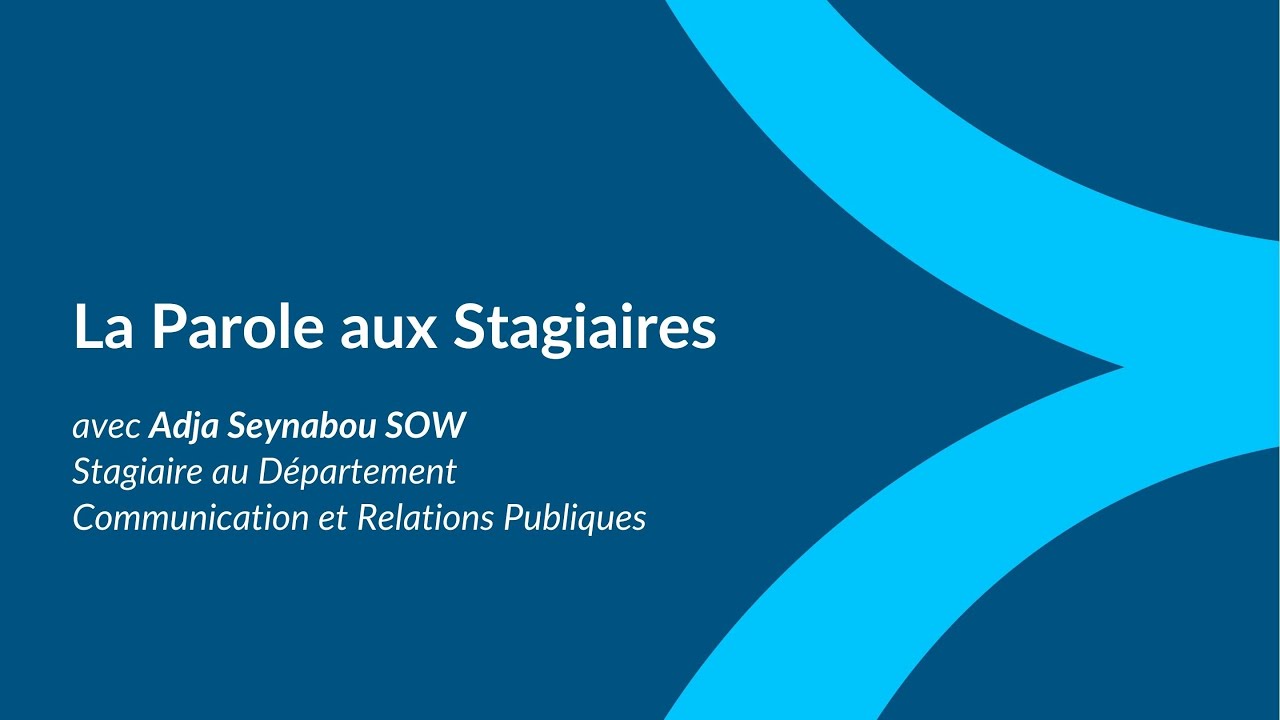 Programme de Stages à la BOAD : parcours d’Adja Seynabou SOW