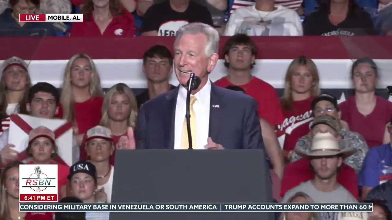 Tuberville Introduces Trump at Mobile Rally | Alabama Governor Nominee - 10/2/2026