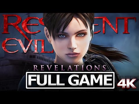 Resident Evil: Revelations Full Gameplay Walkthrough / No Commentary 【FULL GAME】4K UHD