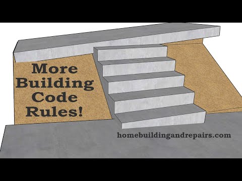 Building Code Suggestions And What To Do When Stairs Meet Sloping Sidewalks or Landings