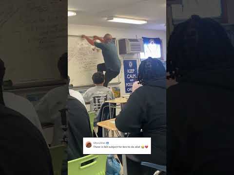 Teacher is WILD for this 😭🫣 #shorts