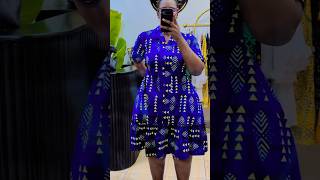 Gorgeous and elegant ankara short dress style #zamakalefashion #latestafricaprint #allthingsankara