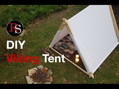 DIY - Making A Viking Canvas Tent