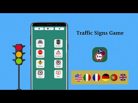 Traffic Signs Game: Road sign Video