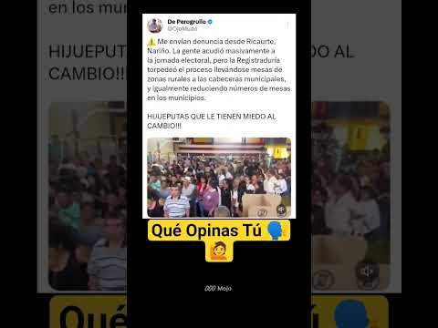 Ricaurte Nariño Los Uribistas Si Perjudicaron Las Votaciones Del Pacto Histórico