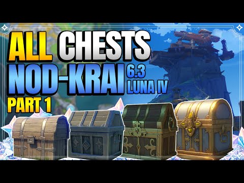 ALL Chest Locations in Nod-Krai 6.3 Luna 4 | Part 1 |【Genshin Impact】