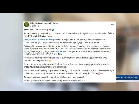Fabryka Broni „Łucznik” Radom w Las Vegas!