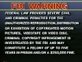 FBI Warning Silver Eagle Records 1985