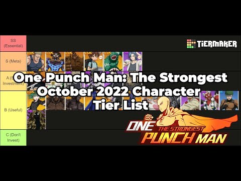 One Punch Man: The Strongest October 2022 Tier List (Moonton Release)