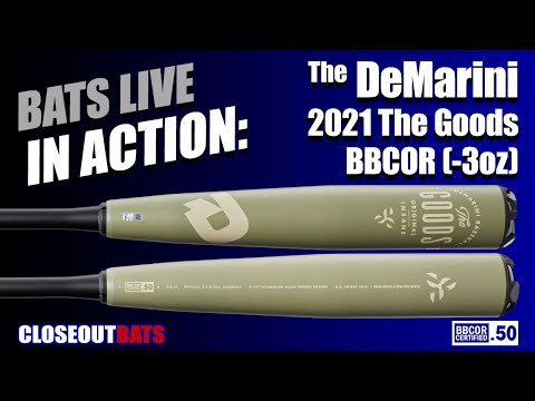 Closeoutbats.com DeMarini The Goods 2-5/8" BBCOR Bat WTDXGIC21 -3oz (2021) Hitting