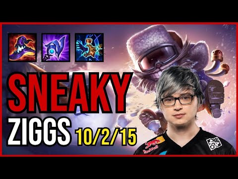 SNEAKY - ZIGGS vs LUCIAN Mid - NA Challenger - Patch 11.6