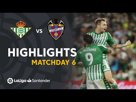 Highlights Real Betis vs Levante UD (3-1)
