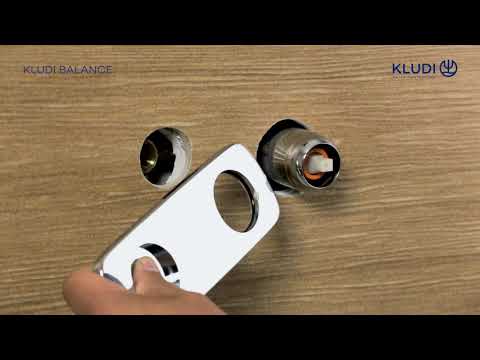 Монтаж смесителя для раковины Kludi Balance Монтаж смесителя для раковины Kludi Balance