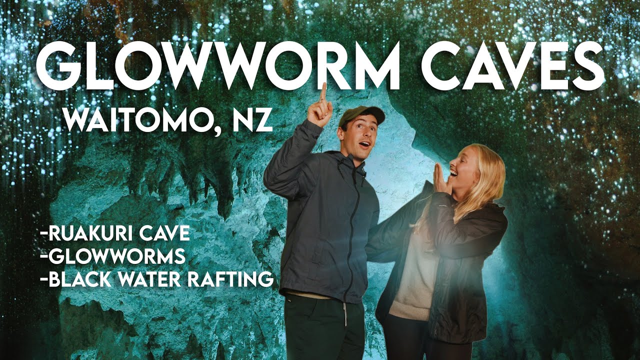 Join travelers on a journey to Waitomo Glowworm Caves.