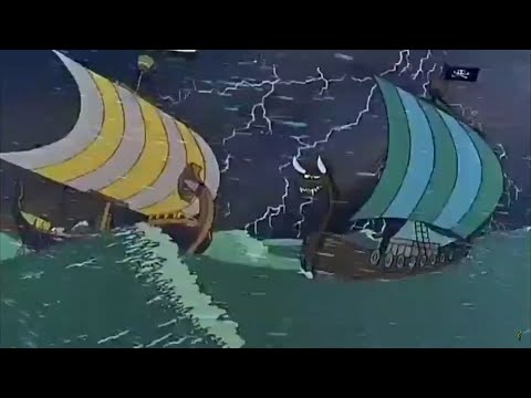 Asterix and Cleopatra - The Pirates [HD]