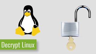 How to decrypt Linux Partitions / Home Folders (LUKS/ecryptfs)