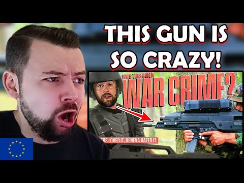 European Reacts: Basically A War Crime - XM-29 - FAT ELECTRICIAN