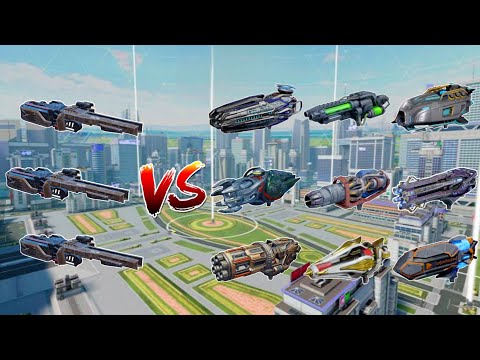 WR🔥 New Venire VS All Weapon Comparison ||WAR ROBOTS||