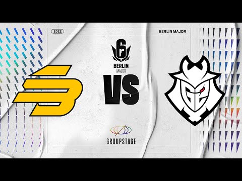 SANDBOX vs. G2 Esports // Six Berlin Major 2022 - Group Stage - Day 1
