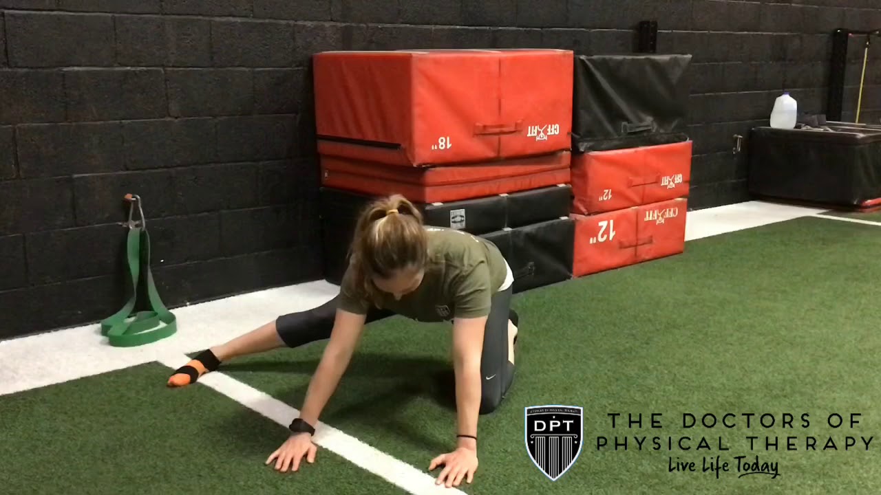 Adductor Rock-back - YouTube