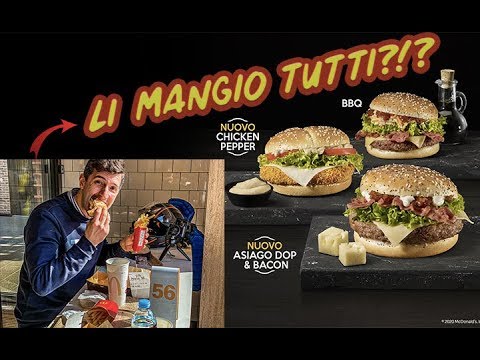 come FINIRE la MY SELECTION di JOE BASTIANICH al MCDONALD'S bouns PANINO RUBATO