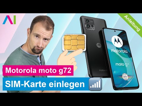 Motorola moto g72 - SIM-Karte einlegen • 🂠 • 📲 • 📡 • Anleitung | Tutorial