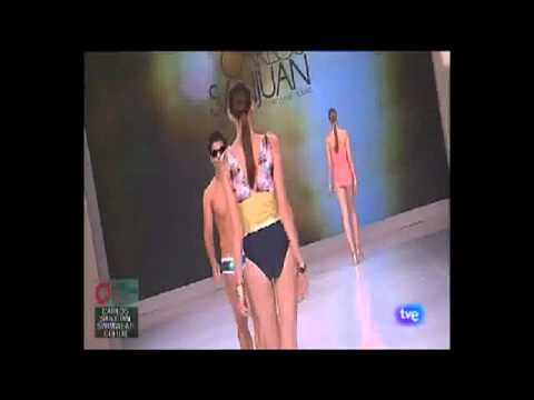 Desfile Carlos SanJuan V edic. Pasarela Internacional Moda Baño Gran Canaria Moda Cálida 2012