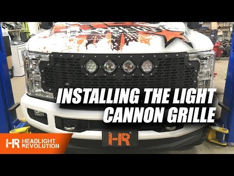 Vision X Light Cannon LED Grille Install and Review - Step By Step Instructions