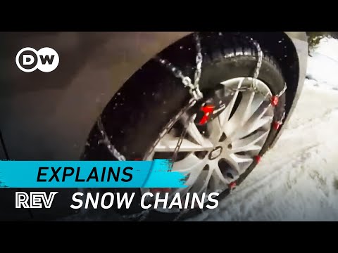 Driving Safely With Snow Chains | Explains