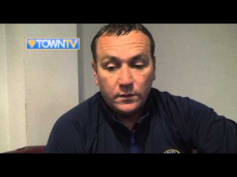 Micky Mellon pre Leicester City - Town TV