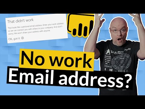 Guide to Sign Up for Power BI Without a Work Email Guide to Sign Up for Power BI Without a Work Email