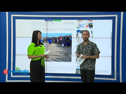 Notícias do Portal O Dia no programa Bom Dia News 24 02 2023