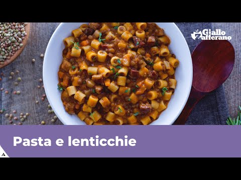 PASTA E LENTICCHIE VELOCE E SAPORITA