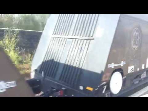 Class 66 passing threw skipton station