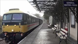 preview picture of video 'Bo'ness & Kinniel Diesel Gala 27th December 2014'