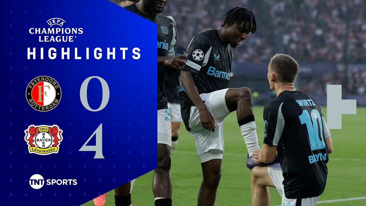 Leverkusen Score 4 in Thrilling Opening Match! 😎 | UEFA Champions League Highlights