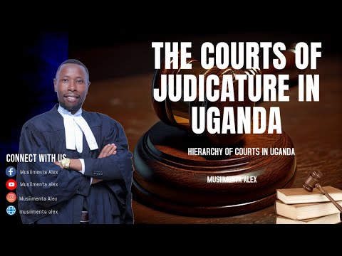INTRODUCTION TO LAW-COURTS OF JUDICATURE (Hierarchy of Courts in uganda)