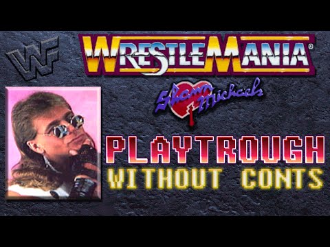 WWF Wrestlemania: The Arcade Game (Shawn Michaels) Playthrough. "Impossible". Without Conts.