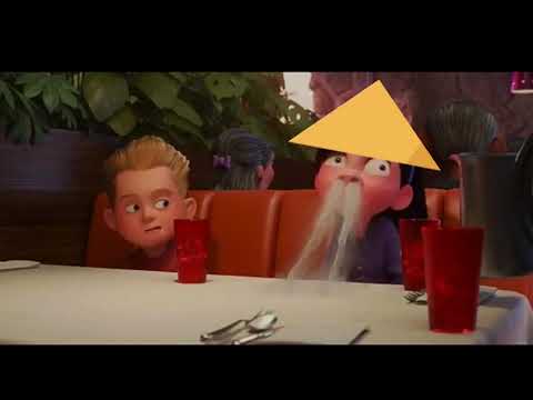 Incredibles Restaurant scene(Ching Chong han chi meme)